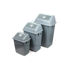 60 Liter Push Plastic Outdoor Mülleimer